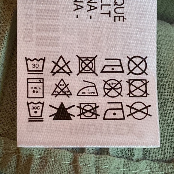 NWT. Zara Sea Green Pleated Midi Dress. Size S. - Picture 9 of 9